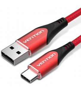 Cable usb 2.0 tipo-c vention codrg/ usb tipo-c macho - usb macho/ 480mbps/ 1.5m/ rojo
