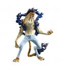 Figura banpresto one piece king of artist rob lucci awakening ver. 19cm