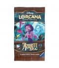 Juego de cartas disney lorcana tcg azurite sea caja de sobres expositor 24 unidades inglés