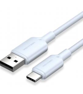 Cable usb 2.0 tipo-c vention ctqlh/ usb tipo-c macho - usb macho/ hasta 60w/ 480mbps/ 2m/ azul