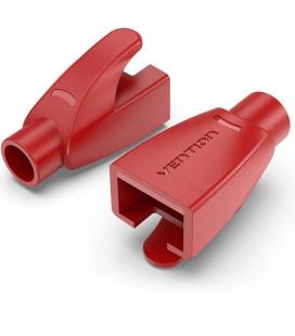 Funda protectora rj45 vention iodr0-100/ 100 uds/ roja