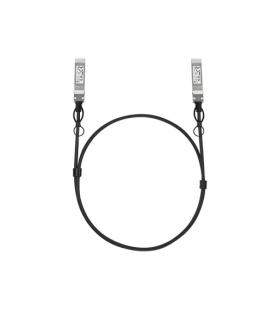TP-Link Omada SM6220-1M Cable de fibra óptica e InfiniBand SFP28 Negro, Plata