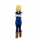 Figura banpresto dragon ball z solid edge works android 18 17cm
