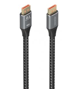 Cable DisplayPort 2.1 16K Aisens A158-0903/ DisplayPort Macho - DisplayPort Macho/ 80Gbps/ 2m/ Negro