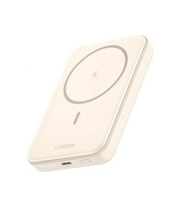 POWER BANK UGREEN 5000mAh MAGNETIC WIRELESS WHITE