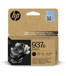 Hp Cartucho De Tinta Original Evomore 937e Negro