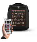 Mochila con pantalla led woxter t3hd/ capacidad 15l/ negra