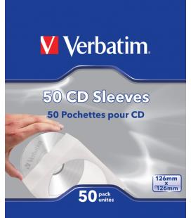 Verbatim Fundas de CD, paq 50
