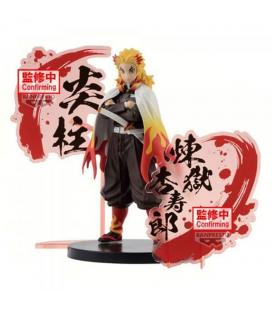 Figura banpresto demon slayer kimetsu no yaiba ex kyojuro rengoku 17cm