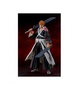 Ichigo kurosaki dual zangetsu ver. fig. 15.5 cm bleach sh figuarts