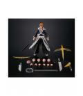 Ichigo kurosaki dual zangetsu ver. fig. 15.5 cm bleach sh figuarts