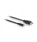 Cable HDMI A Micro USB Philips 1.5M Macho-Macho Negro