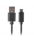 Cable micro usb a usb 2.0 lanberg 3m - macho - macho - negro