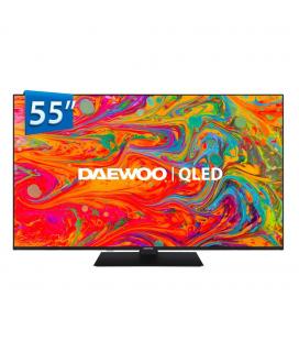 Tv daewoo 55" qled 4k uhd - 55dm65qv - smart tv