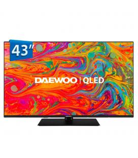 Tv daewoo 43" qled 4k uhd - 43dm65qv - smart tv