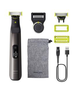 Cortabarbas + Recortadora Philips Oneblade Pro 360 QP6552/15/ con Batería/ 5 Accesorios