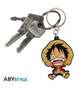 Llavero pvc abystyle luffy super deformed