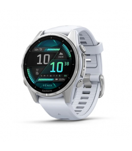 SMARTWATCH GARMIN FENIX 8 AMOLED 43MM ACERO BLANCO
