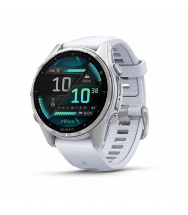 SMARTWATCH GARMIN FENIX 8 AMOLED 43MM ACERO BLANCO