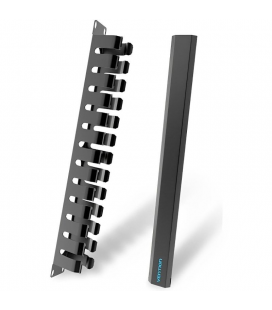 Organizador de cables de red vention khab0/ 24 puertos