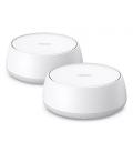 TP-Link DECO BE25(2-PACK) sistema Wi-Fi Mesh (Wi-Fi en malla) Doble banda (2,4 GHz / 5 GHz) Wi-Fi 7 (802.11be) Blanco Interno