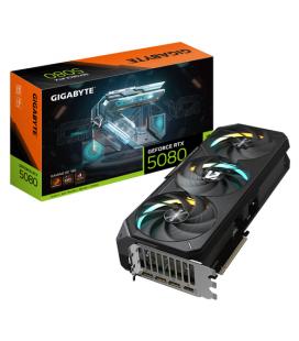 GIGABYTE GeForce RTX 5080 GAMING OC 16G Tarjeta Gráfica - 16GB GDDR7, 256 bits, PCI-E 5.0, 2730MHz Core Clock, 3 x DisplayPort, 