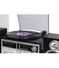 TREVI TT 1072 Dab - Sistema Tocadiscos Estéreo Bluetooth con Receptor Digital Dab/Dab+, Función Encoding, MP3, CD, USB, Aux, SD