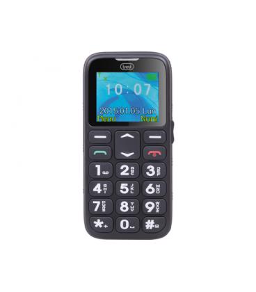 Trevi Sicuro 10 4,5 cm (1.77") Negro Teléfono para personas mayores