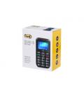 Trevi Sicuro 10 4,5 cm (1.77") Negro Teléfono para personas mayores