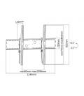 Soporte pared equip vesa hasta 100 pulgadas 1000x800mm max 100kg