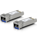 MODULO SFP+ UBIQUITI UACC-OM-SM-10G-D-2 UFIBER TRANSCEIVER SM 2PACK