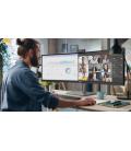 Monitor profesional ultraparonámico curvo philips 49b2u6900ch 48.8'/ dual qhd/ multimedia/ regulable en altura/ webcam/ negro