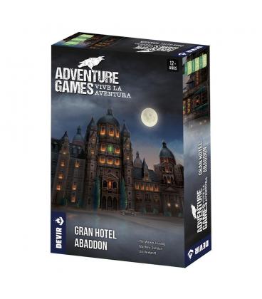 Juego de mesa adventure games: gran hotel abaddon