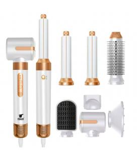 Secador de pelo thulos 7 en 1 th - by25 color blanco 1400w