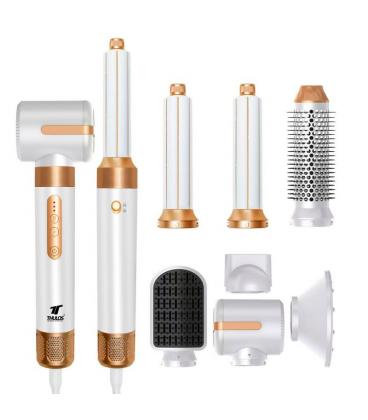 Secador de pelo thulos 7 en 1 th - by25 color blanco 1400w
