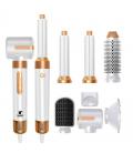 Secador de pelo thulos 7 en 1 th - by25 color blanco 1400w