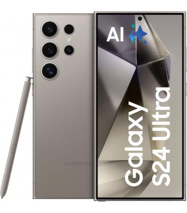 Smartphone Samsung Galaxy S24 Ultra 12GB/ 256GB/ 6.8"/ 5G/ Gris Titanium