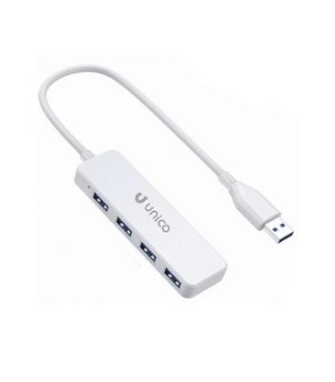 ADAPTADOR UNICO USB-A A 4 USB-A WHITE