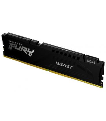 Memoria ram kingston fury beast 16gb/ ddr5/ 5200mhz/ 1.1v/ cl38/ dimm