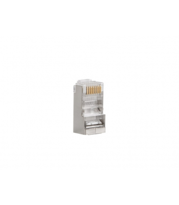CONECTOR LANBERG CAT.6 FTP 8P8C PASS THROUGH TYPE PACK 100 UDS