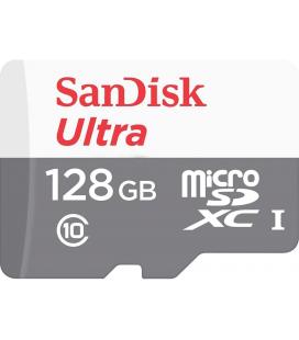 Tarjeta memoria micro secure digital sd xc + adaptador sandisk - 128gb - clase 10 - sdxc - 100mb - s