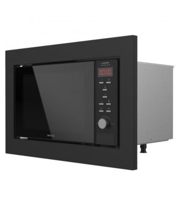 Microondas cecotec grandheat 2350 built - in black 900w grill 1000w 23l