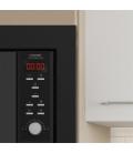 Microondas cecotec grandheat 2350 built - in black 900w grill 1000w 23l