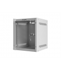 ARMARIO LANBERG MURAL 6U 280X310 RACK 10" FLAT PACK GRIS PUERTA CRISTAL