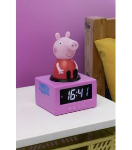 Reloj despertador paladone peppa pig con cable usb