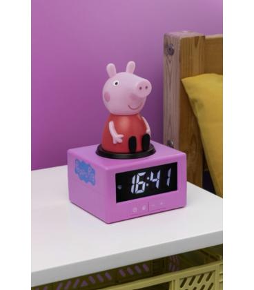 Reloj despertador paladone peppa pig con cable usb