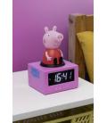 Reloj despertador paladone peppa pig con cable usb