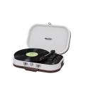 Trevi TT 1020 BT Tocadiscos de tracción directa Beige Semiautomático