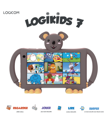Logicom tablet logikids 7" 2gb 16gb con funda