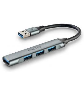 Ngs hub 4 puertos usb: 1 x usb 3.2, 3 x usb 2.0